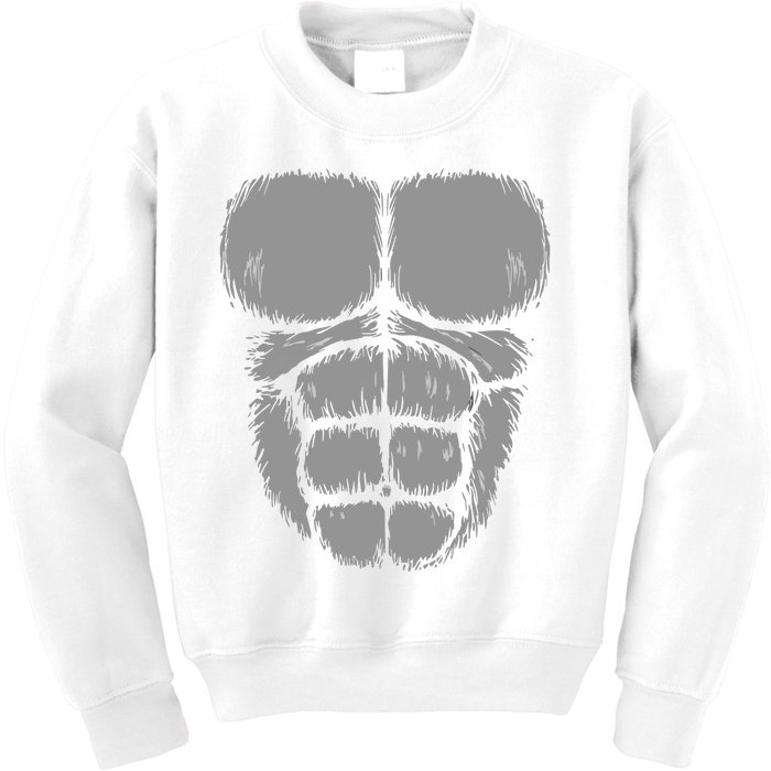 Halloween Gorilla Monkey Costume Money Kids Sweatshirt