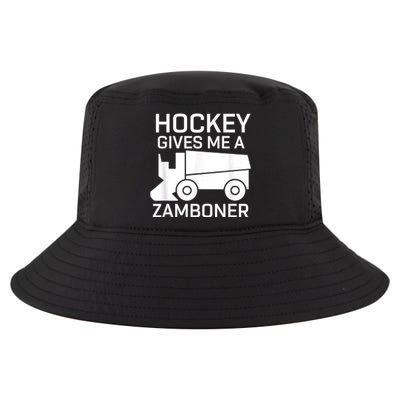 Hockey Gives Me A Zamboner Cool Comfort Performance Bucket Hat