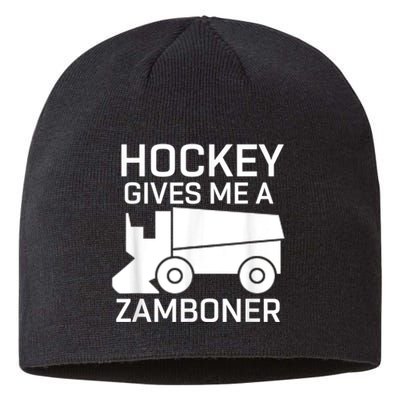 Hockey Gives Me A Zamboner Sustainable Beanie