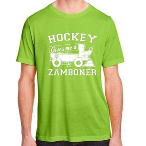 Hockey Gives Me A Zamboner Adult ChromaSoft Performance T-Shirt