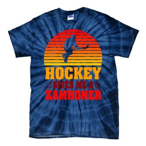 Hockey Gives Me A Zamboner Tie-Dye T-Shirt