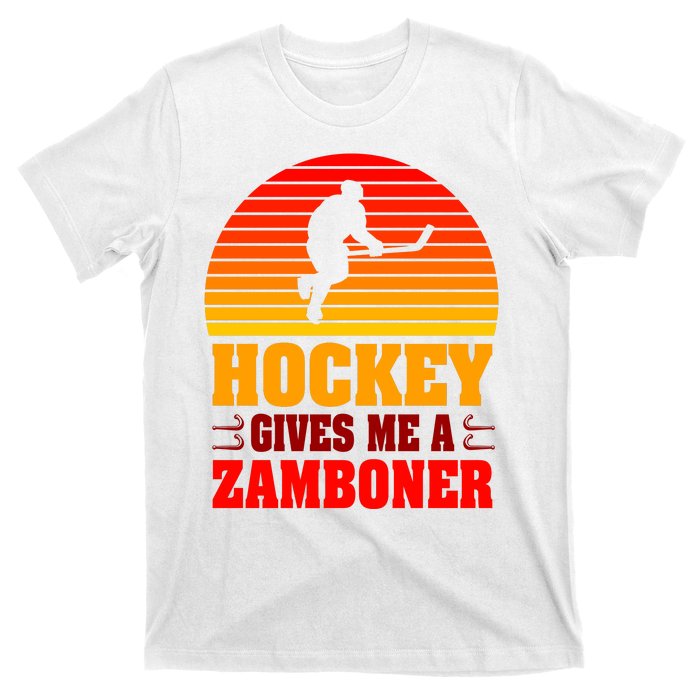 Hockey Gives Me A Zamboner T-Shirt