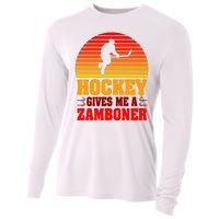 Hockey Gives Me A Zamboner Cooling Performance Long Sleeve Crew