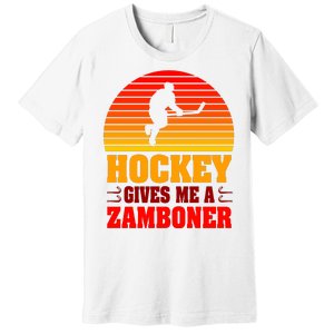 Hockey Gives Me A Zamboner Premium T-Shirt