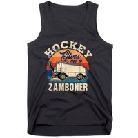 Hockey Gives Me A Zamboner Funny Hockey Fan Men Tank Top