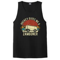 Hockey Gives Me A Zamboner Funny Hockey Fan Men PosiCharge Competitor Tank