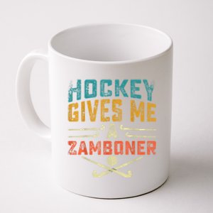 Hockey Gives Me A Zamboner Funny Hockey Coffee Mug