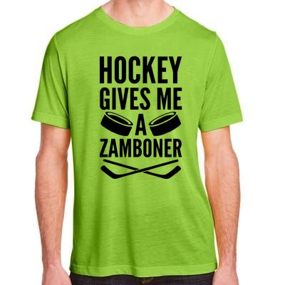 Hockey Gives Me A Zamboner Adult ChromaSoft Performance T-Shirt