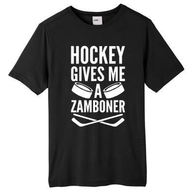 Hockey Gives Me A Zamboner Tall Fusion ChromaSoft Performance T-Shirt