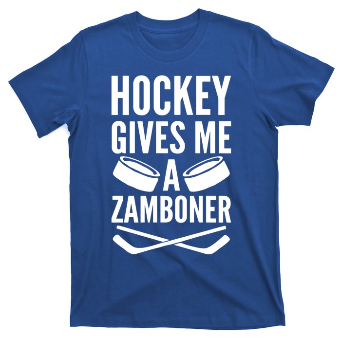 Hockey Gives Me A Zamboner T-Shirt