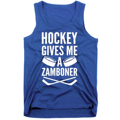 Hockey Gives Me A Zamboner Tank Top