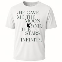 He Gave Me The Moon And The Stars Infinity Cooling Performance Crew T-Shirt