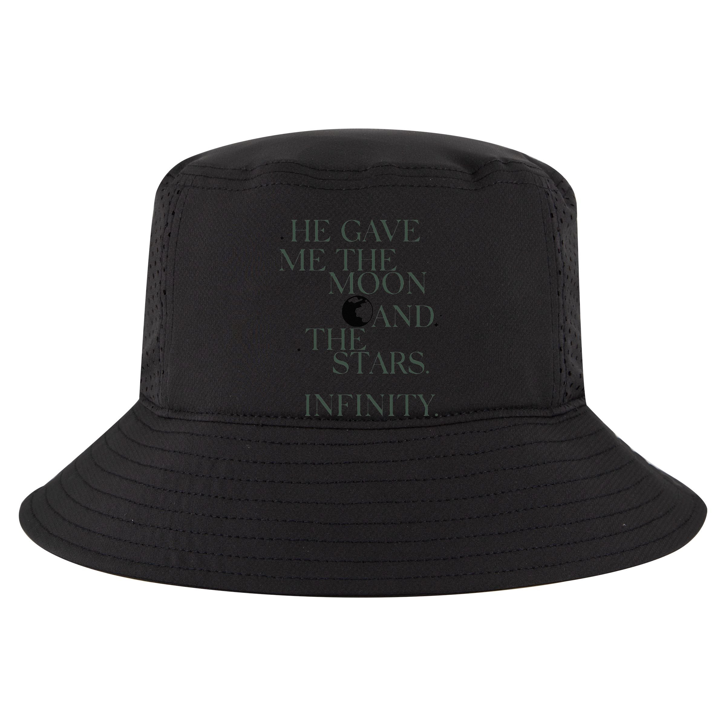 He Gave Me The Moon And The Stars Infinity Sustainable Bucket Hat