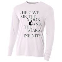 He Gave Me The Moon And The Stars Infinity Cooling Performance Long Sleeve Crew