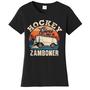 Hockey Gives Me A Zamboner Funny Hockey Fan Men Women's T-Shirt