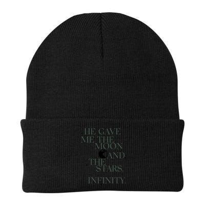 He Gave Me The Moon And The Stars Infinity Beanie