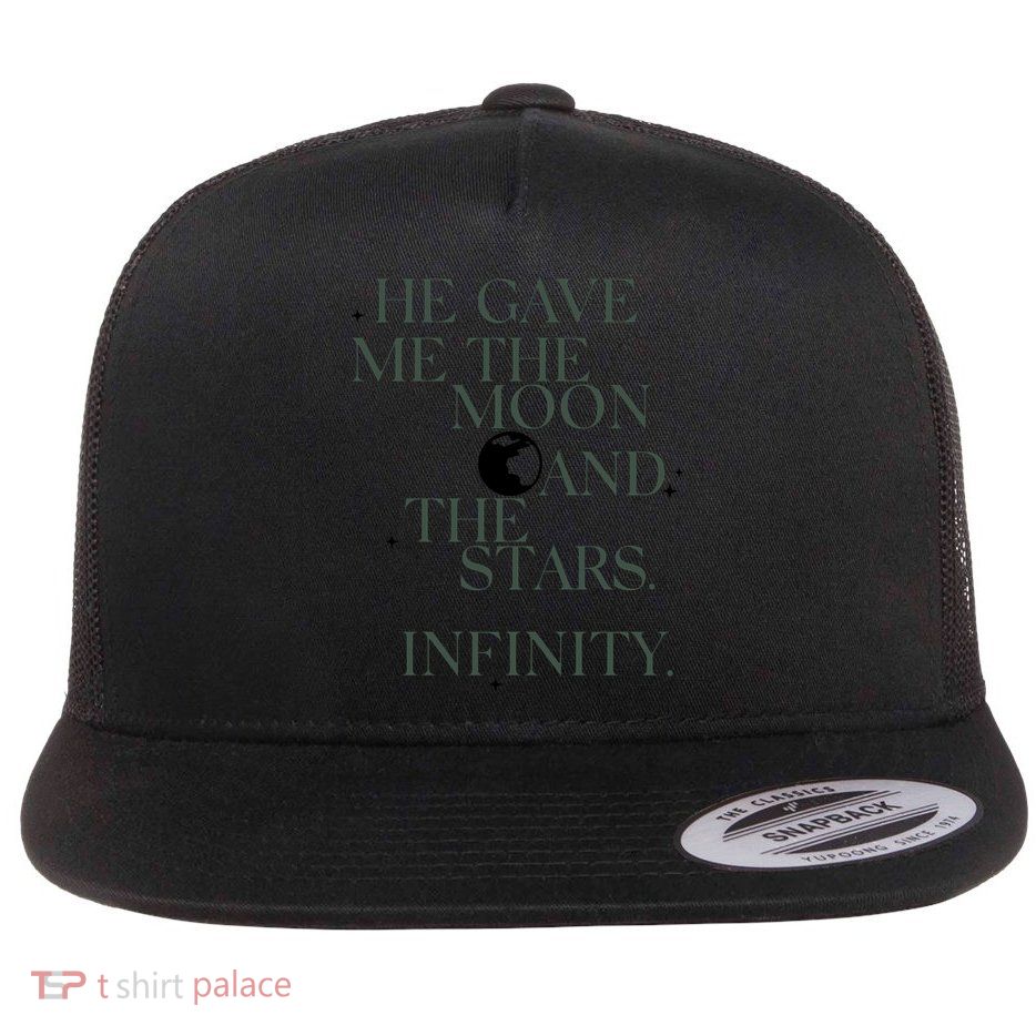 He Gave Me The Moon And The Stars Infinity Flatbill Hat