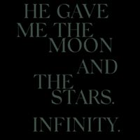 He Gave Me The Moon And The Stars Infinity Short Acrylic Beanie