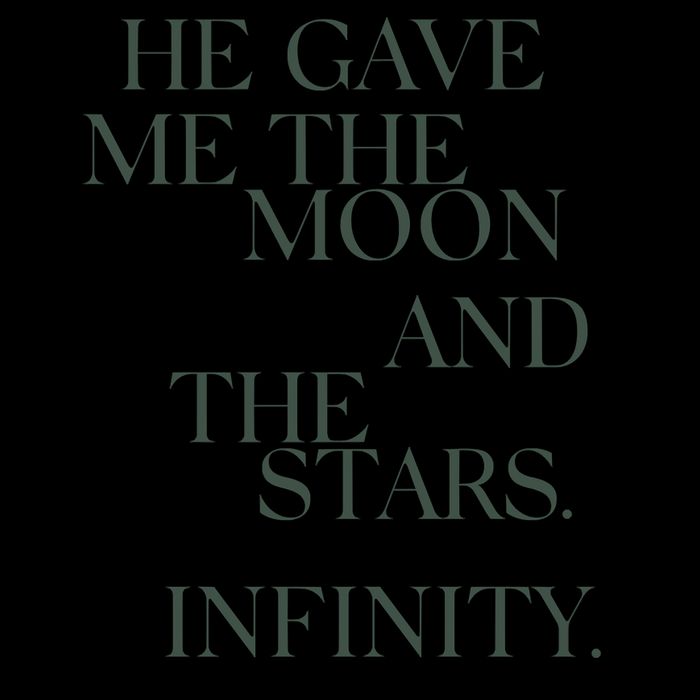 He Gave Me The Moon And The Stars Infinity Short Acrylic Beanie