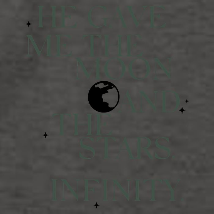 He Gave Me The Moon And The Stars Infinity Vector Backpack