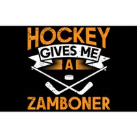 Hockey Gives Me A Zamboner Funny Ice Hockey Bumper Sticker