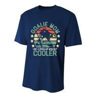 hockey goalie mom shirt Like A Regular mom But Cooler Performance Sprint T-Shirt