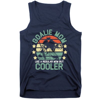 hockey goalie mom shirt Like A Regular mom But Cooler Tank Top