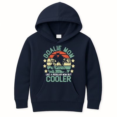 hockey goalie mom shirt Like A Regular mom But Cooler Kids Hoodie