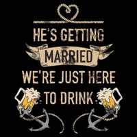 Hes Getting Married Funny Groomsmen Bachelor Party Cooling Performance Crew T-Shirt