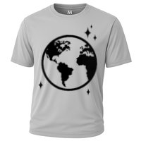 He Gave Me The Moon And The Stars Infinity Trendy Cooling Performance Crew T-Shirt
