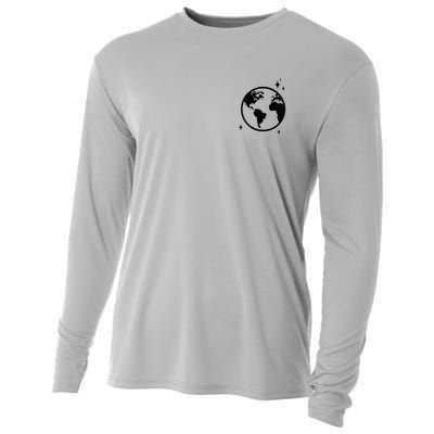 He Gave Me The Moon And The Stars Infinity Trendy Cooling Performance Long Sleeve Crew