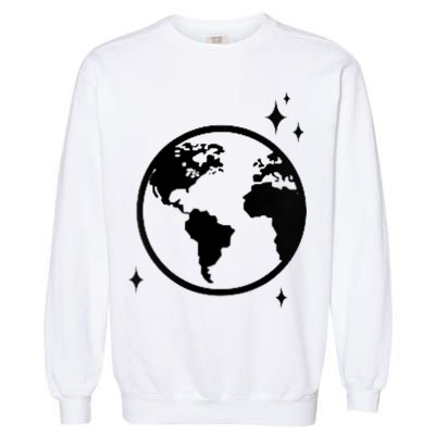 He Gave Me The Moon And The Stars Infinity Trendy Garment-Dyed Sweatshirt