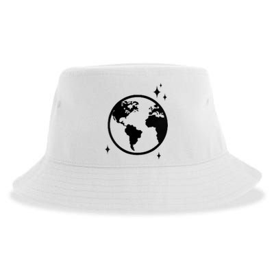 He Gave Me The Moon And The Stars Infinity Trendy Sustainable Bucket Hat