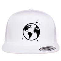 He Gave Me The Moon And The Stars Infinity Trendy Flat Bill Trucker Hat