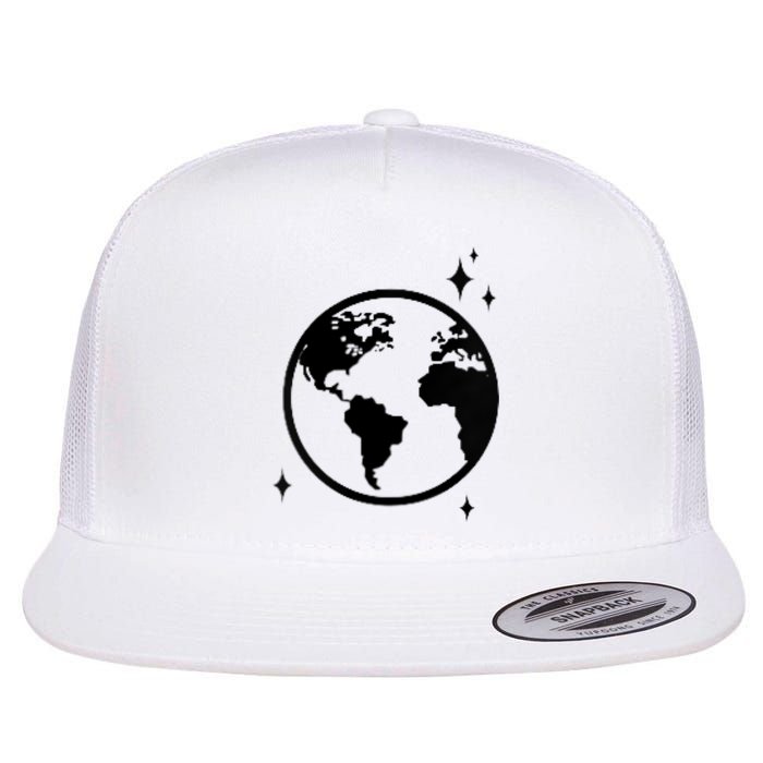 He Gave Me The Moon And The Stars Infinity Trendy Flat Bill Trucker Hat