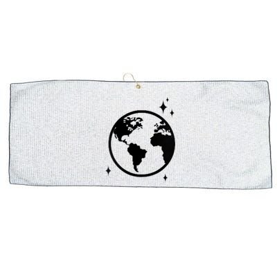 He Gave Me The Moon And The Stars Infinity Trendy Large Microfiber Waffle Golf Towel