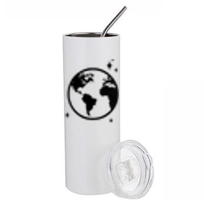 He Gave Me The Moon And The Stars Infinity Trendy Stainless Steel Tumbler