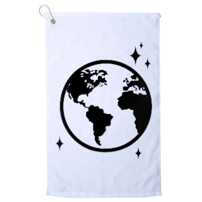 He Gave Me The Moon And The Stars Infinity Trendy Golf Towel