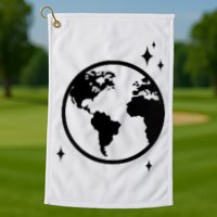 He Gave Me The Moon And The Stars Infinity Trendy Golf Towel