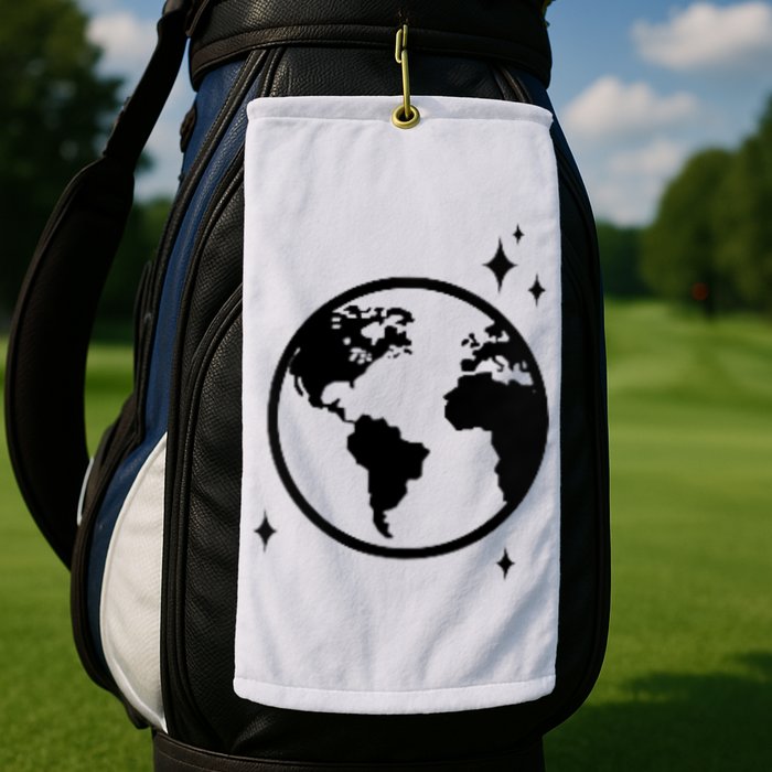 He Gave Me The Moon And The Stars Infinity Trendy Golf Towel