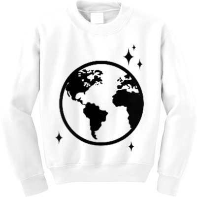 He Gave Me The Moon And The Stars Infinity Trendy Kids Sweatshirt