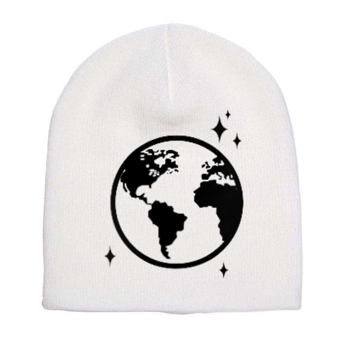 He Gave Me The Moon And The Stars Infinity Trendy Short Acrylic Beanie