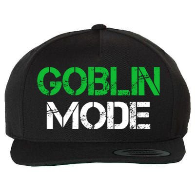 Halloween Goblin Mode Gaming Gamer Funny Gift Wool Snapback Cap