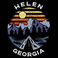 Helen Georgia Mountains Lake Ga Vacation Souvenir Cooling Performance Crew T-Shirt