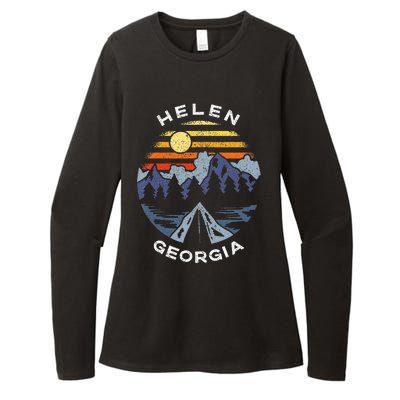 Helen Georgia Mountains Lake Ga Vacation Souvenir Womens CVC Long Sleeve Shirt