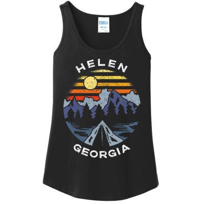 Helen Georgia Mountains Lake Ga Vacation Souvenir Ladies Essential Tank