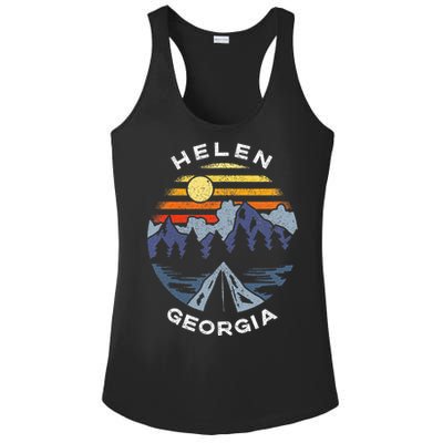 Helen Georgia Mountains Lake Ga Vacation Souvenir Ladies PosiCharge Competitor Racerback Tank