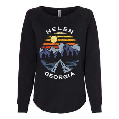 Helen Georgia Mountains Lake Ga Vacation Souvenir Womens California Wash Sweatshirt