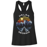 Helen Georgia Mountains Lake Ga Vacation Souvenir Women's Racerback Tank