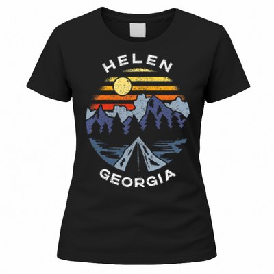 Helen Georgia Mountains Lake Ga Vacation Souvenir Women's T-Shirt